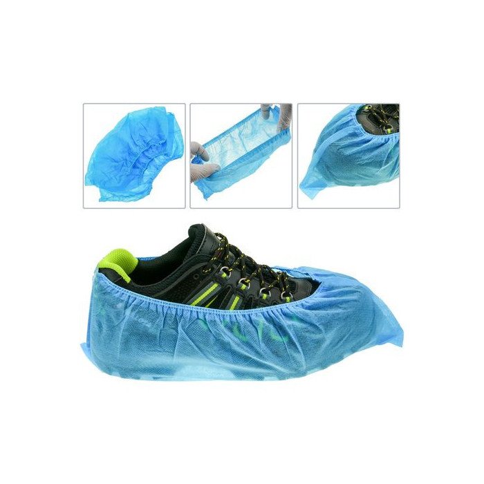 Surchaussures Protection Jetable Bleu