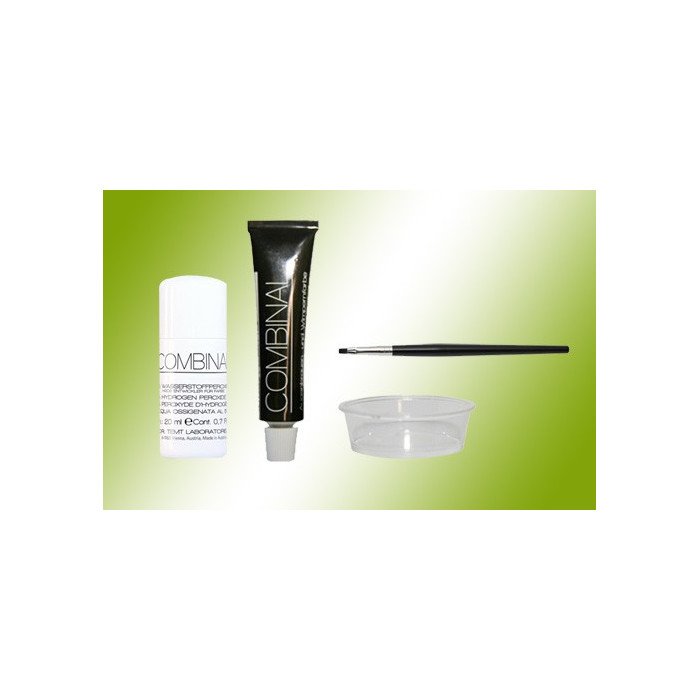 Kit Teinture Cils et Sourcils Combinal Noir