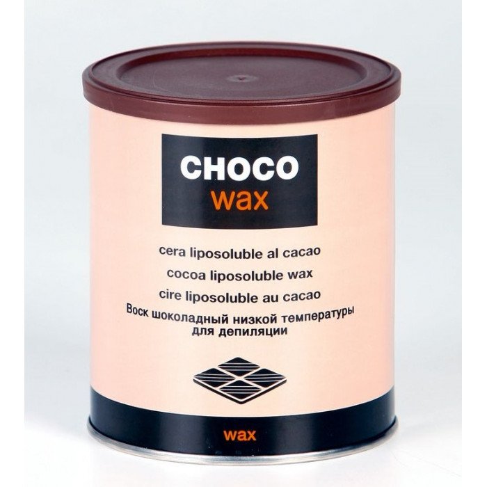 Pot Cire Epilation Chocowax avec Bandes 800gr