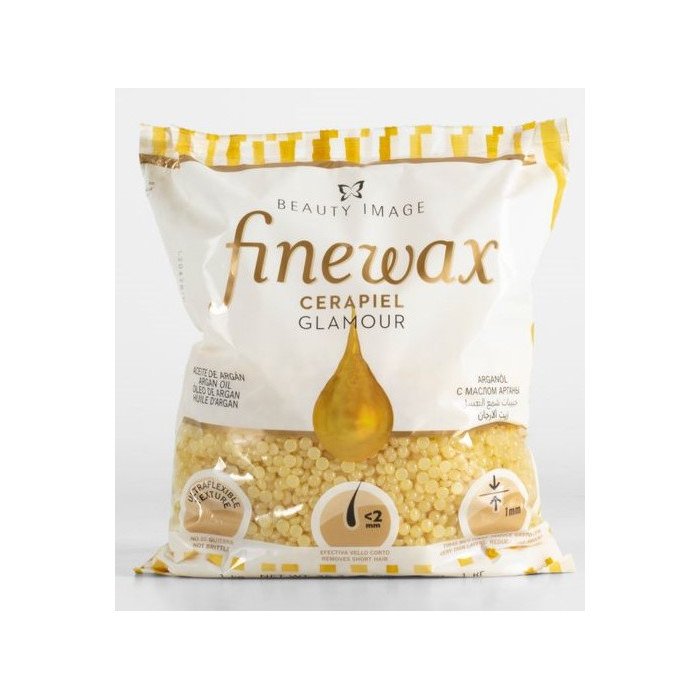 Perle Cire Glamour Argan Pelable sans Bandes 1kg