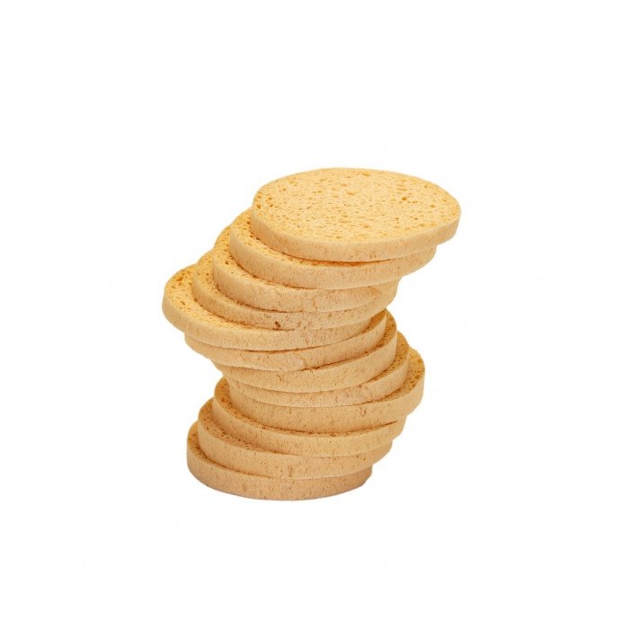 Eponge Végétale Ronde Soin Visage