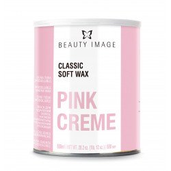 Pot Cire Epilation Rose  Crémeuse avec Bandes 800gr